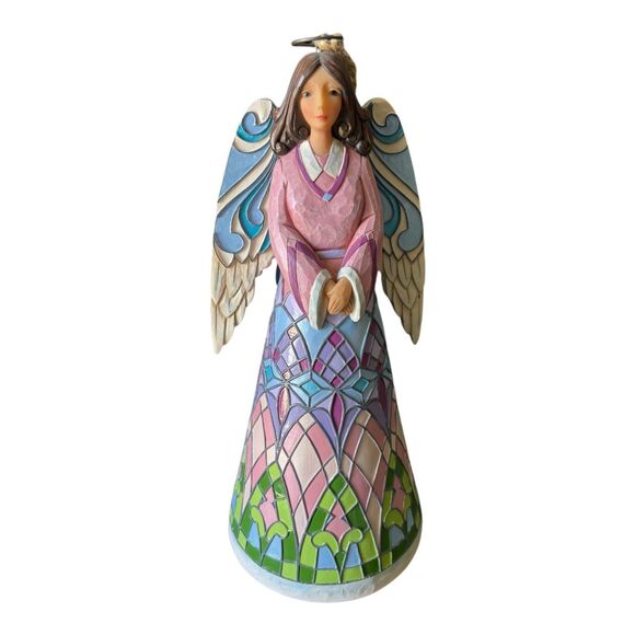 Jim Shore “Angel Of Mine” 9.5” Figurine Enesco Heartwood Creek - Picture 1 of 7